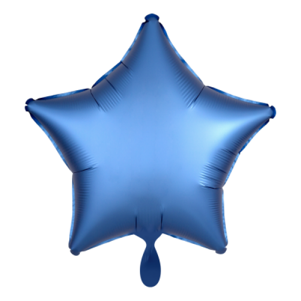 Folienballon Satin Blau 43cm